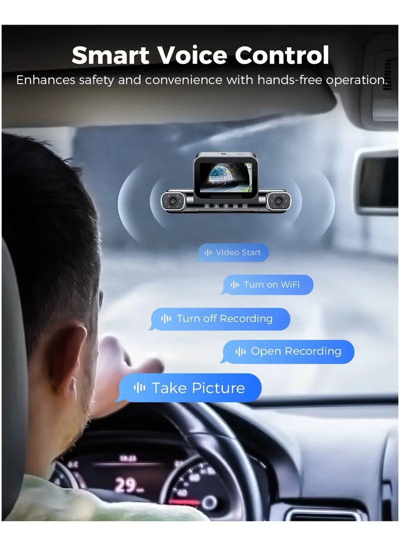 أزدوم داش كام 4K M660 - أحدث إصدار داش كام